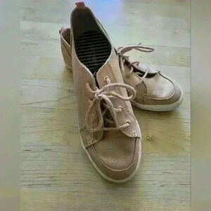 Sperry top slider lounge ltt pink metallic shoes size 6